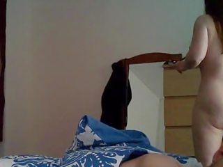 Piilumine lassie kogumik - peidetud kaamera sisse magamistuba