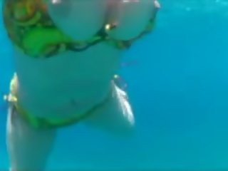 Підводний для дорослих кліп swiming кінчання