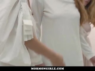 Mormongirlz- dua kanak-kanak perempuan membuat sehingga redheads faraj